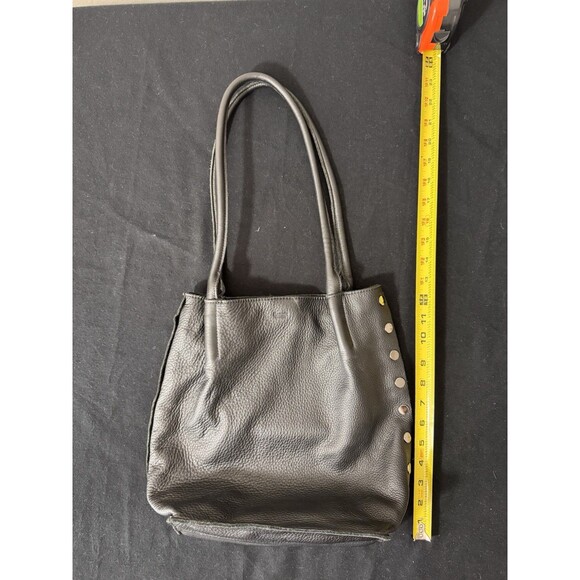 HAMMITT Black Oliver Tote Pebbled Leather Shoulder Bag Soft Excellent Condition - Picture 13 of 16
